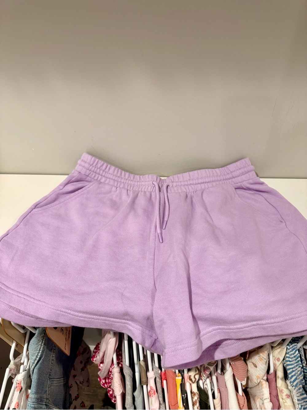 Old Navy Lilac Women's Drawstring Lounge Shorts